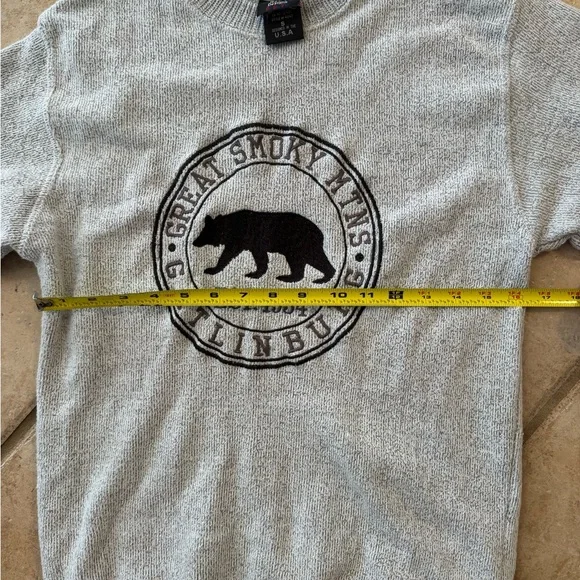 Bundle Great Smoky Mountains S/M Sweatshirt Shirt Bear Gatlinburg Tennesse - Picture 4 of 12